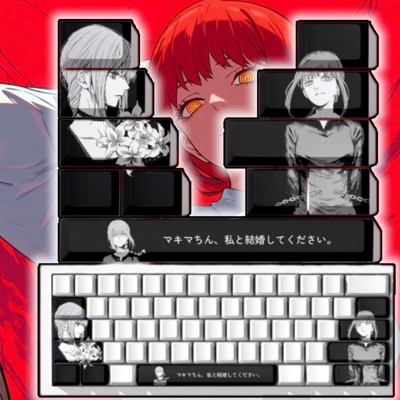 Gaming Accessories Aesthetic - Коллекционные кастомные PBT-кейкапы для механической клавиатуры