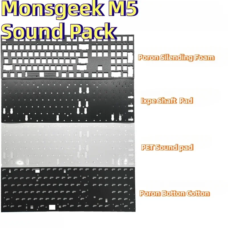 Gaming Accessories Pack - Monsgeek M5 звуковой пакет/Пластина для механической