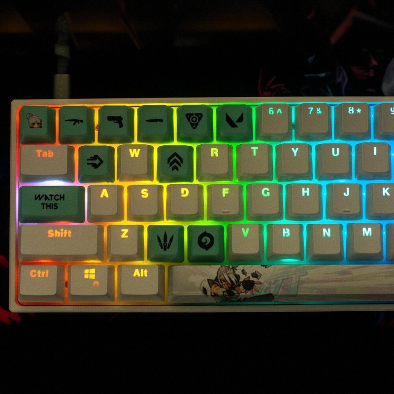 Кастомные кейкапы с термосубли – обзор и цена Gaming Accessories Aesthetic