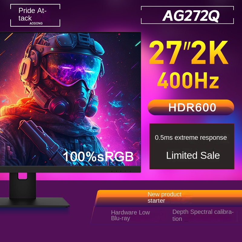 Горячая новинка: Игровой монит – обзор и цена Monitor 144Hz 27Inch