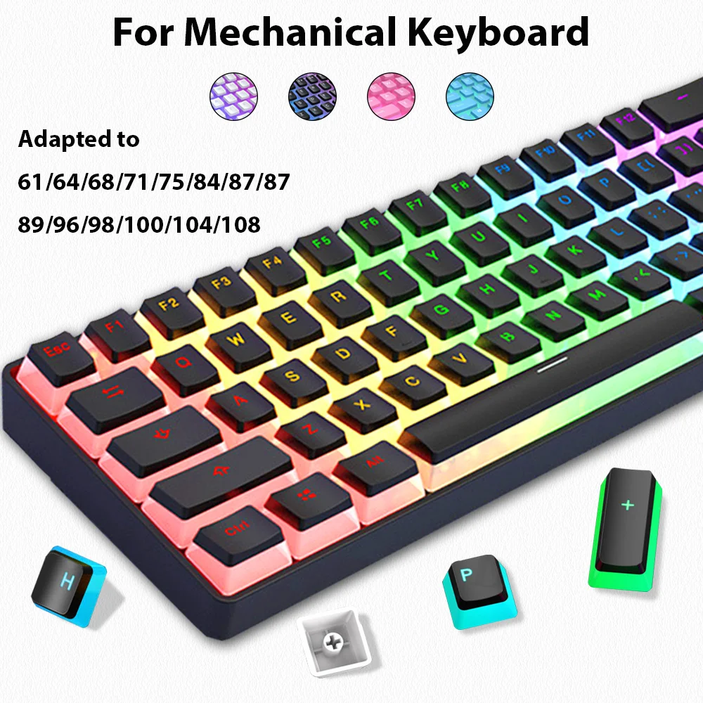 129-клавишные колпачки для кла – обзор и цена Gaming Accessories Aesthetic