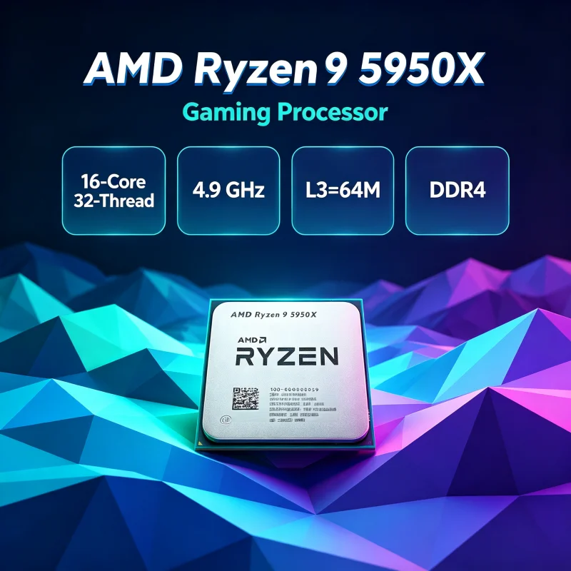 AMD Ryzen 9 5950X без кулера,  – обзор и цена Amd Cpu Ryzen 9